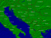 Balkan Städte + Grenzen 1200x900